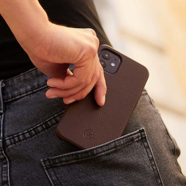 GOOD WILHELM iPhone Hülle BRUNO aus Vachetta Leder
