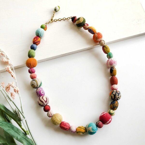 Worldfinds Kantha Calysta 42 cm Necklace
