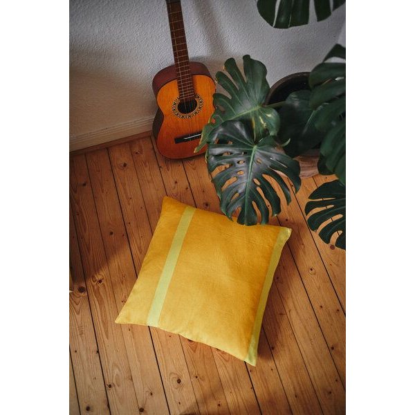 HängemattenGlück Große Sofakissen aus Latex & Kapok - Rottöne