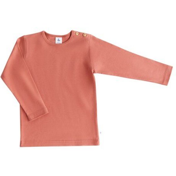 Leela Cotton Baby Kinder Langarmshirt Bio-Baumwolle Oberteil T-Shirt