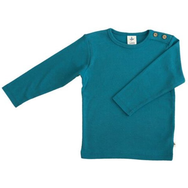 Leela Cotton Baby Kinder Langarmshirt Bio-Baumwolle Oberteil T-Shirt