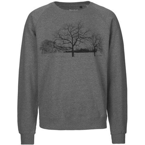 Peaces.bio - handbedruckte Biomode Sweatshirt Landscape Unisex
