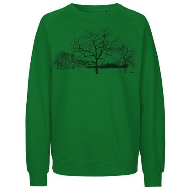 Peaces.bio - handbedruckte Biomode Sweatshirt Landscape Unisex