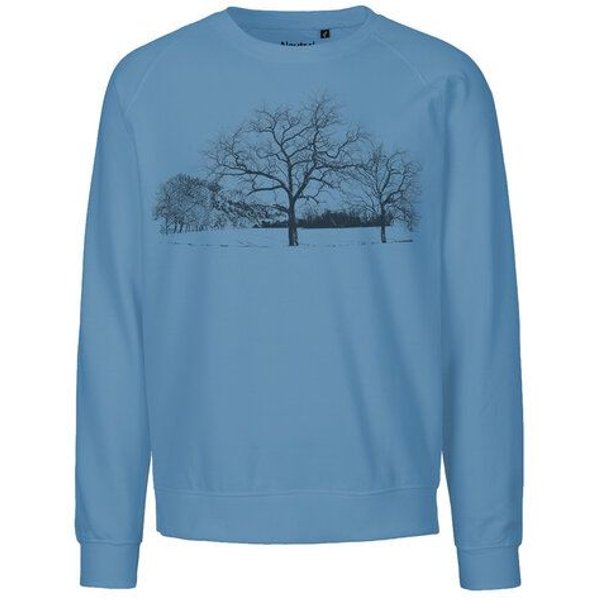 Peaces.bio - handbedruckte Biomode Sweatshirt Landscape Unisex