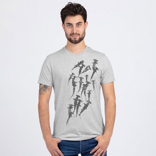Lexi&Bö Hammerhead Swarm Herren T-Shirt