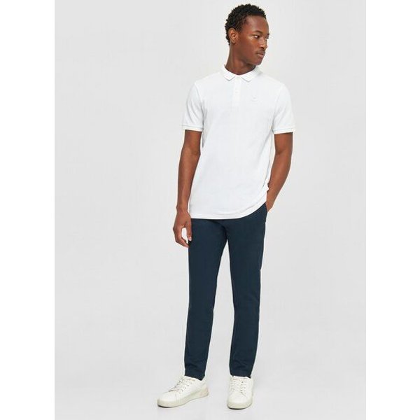 KnowledgeCotton Apparel Chinohose - LUCA Slim Fit chino pant - mit Bio-Baumwolle