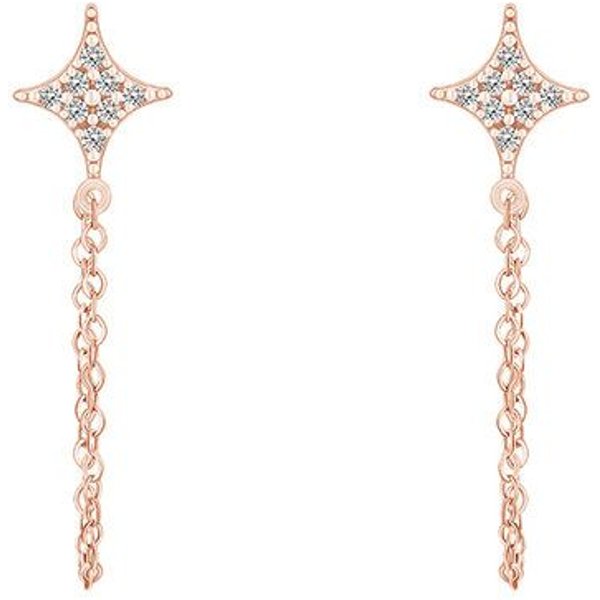 Eppi Originelle Ohrringe mit Diamant-Sternen Jonas