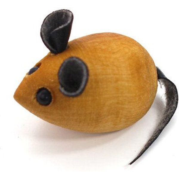 Mitienda Shop Mäusespiel für Katzen | Holzmaus groß oder klein