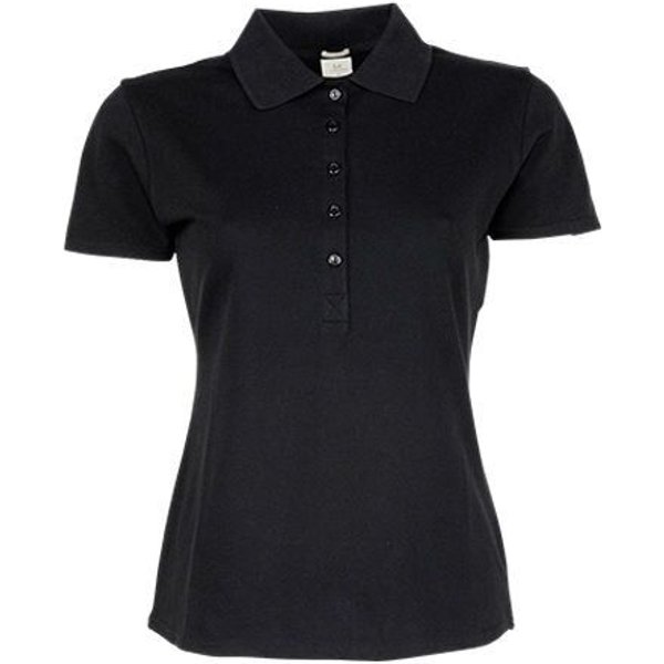 TeeJays Damen Stretch Polo Shirt Kurzarm Bio - Baumwolle neue Farben