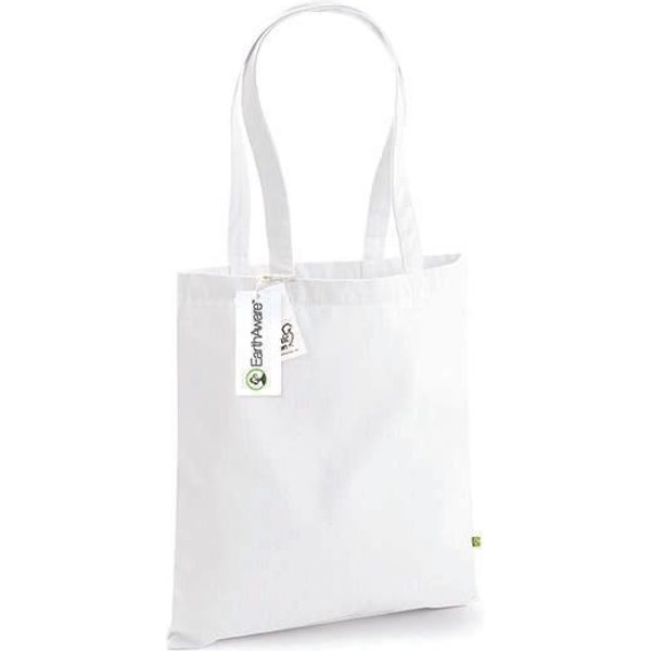 Westford Mill EarthAware® Organic Bag Shopper Baumwolltasche/Einkaufstasche in 13 verschiedenen Farben