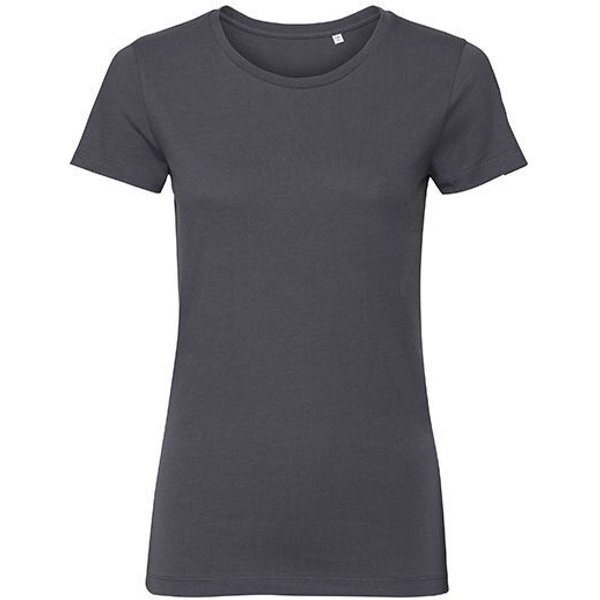 Russell Pure Organic Damen Pure Organic T-Shirt Rundhals in 13 verschiedenen Farben