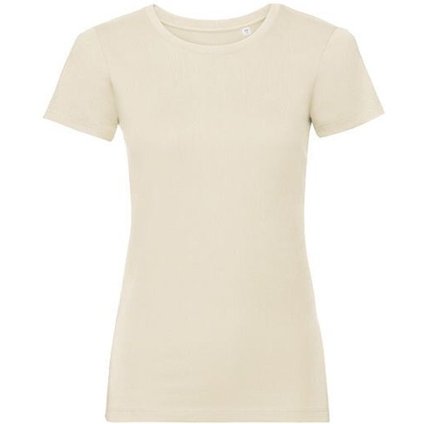 Russell Pure Organic Damen Pure Organic T-Shirt Rundhals in 13 verschiedenen Farben