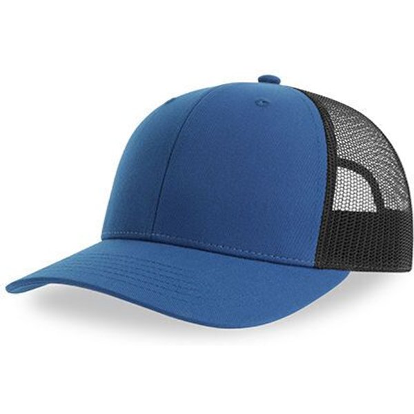 Atlantis Headwear Basecap Atlantis Bryce Cap Mesh Cap zweifarbig aus Recyceltem Polyester Truckercap