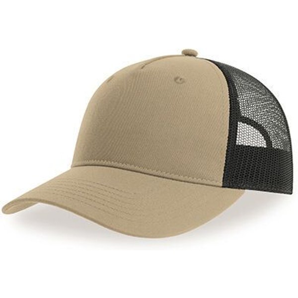 Atlantis Headwear Atlantis Zion Cap Mesh - Basecap zweifarbig aus Recyceltem Polyester Truckercap