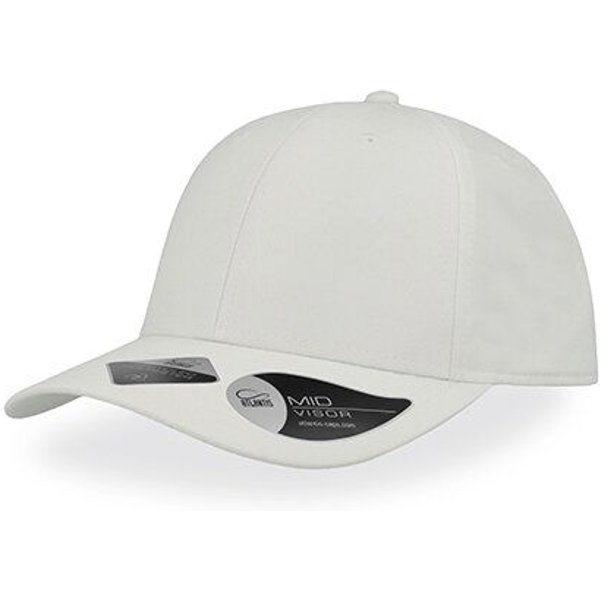 Atlantis Headwear Recy Feel Cap Kunststoffverschluss Leicht gebogener Schirm