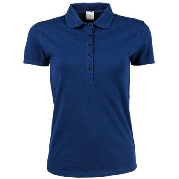 TeeJays Damen Stretch Polo Shirt Kurzarm Bio - Baumwolle neue Farben