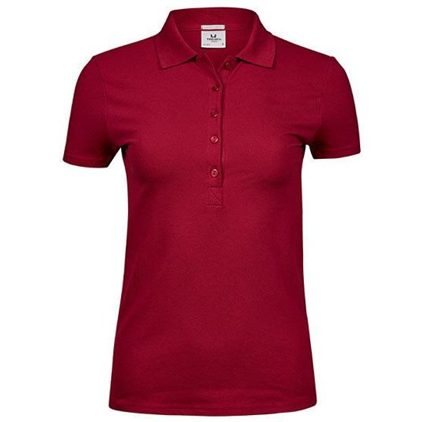 TeeJays Damen Stretch Polo Shirt Kurzarm Bio - Baumwolle neue Farben