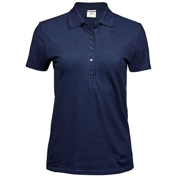 TeeJays Damen Stretch Polo Shirt Kurzarm Bio - Baumwolle neue Farben