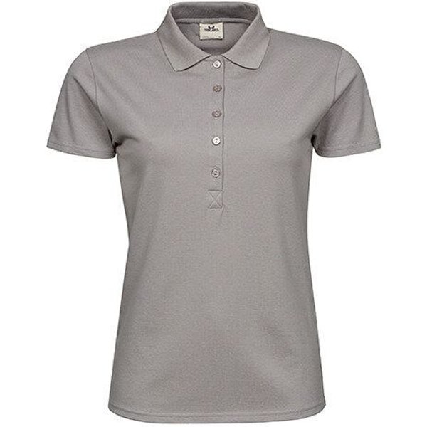 TeeJays Damen Stretch Polo Shirt Kurzarm Bio - Baumwolle neue Farben