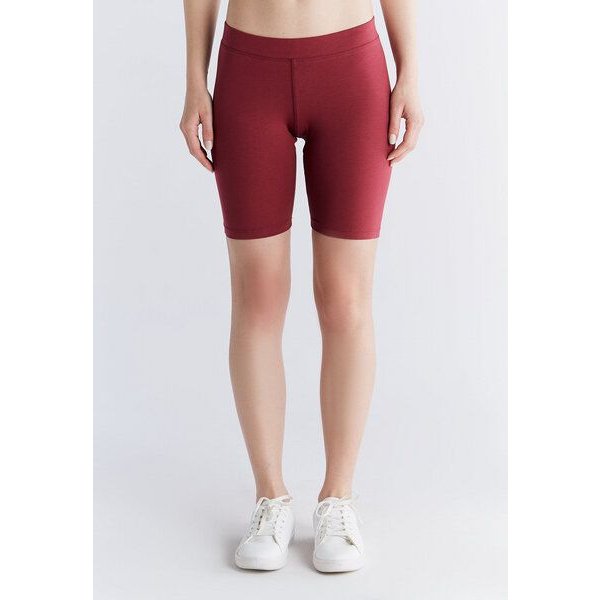 Leela Cotton Damen Radlerhose Bio-Baumwolle Biker Short Sport Fahrad Hose 1417