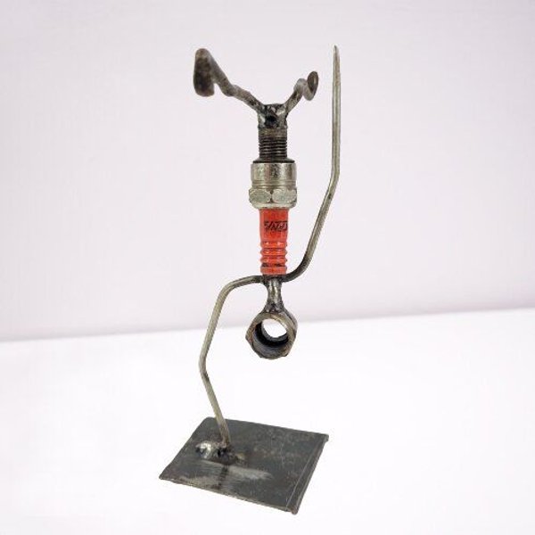 Moogoo Creative Africa Zündkerzen-Figur | verschiedene Musiker:innen | Upcycling Handmade