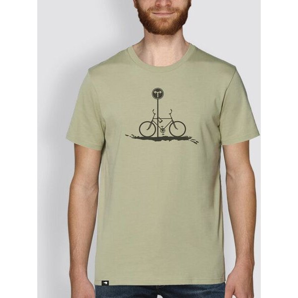 little kiwi Männer T-Shirt, "NoWay", Sage