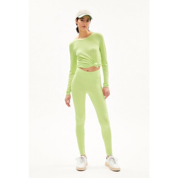 ARMEDANGELS FARIBAA LOGO - Damen Leggings aus Bio-Baumwoll Mix
