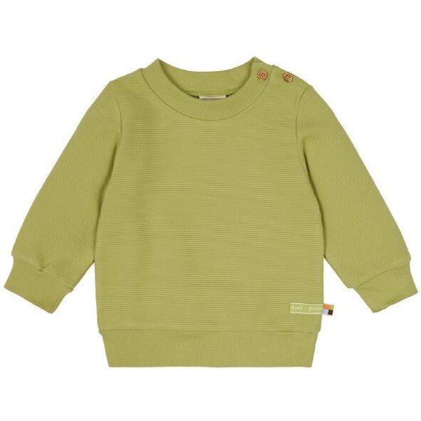loud + proud Babys & Kinder Sweat Rippenstruktur, GOTS-zertifiziert