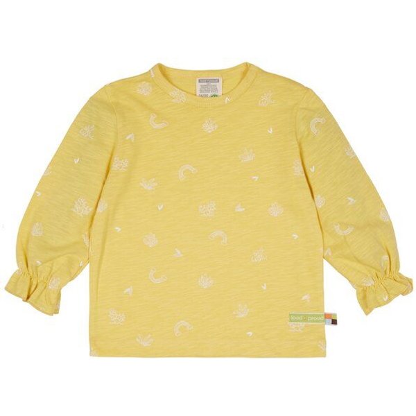 loud + proud Babys & Kinder Shirt Slub Jersey mit Druck, GOTS-zertifiziert