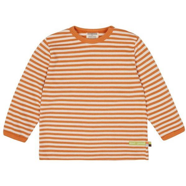 loud + proud Babys & Kinder Shirt Streifen, GOTS-zertifiziert