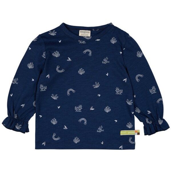 loud + proud Babys & Kinder Shirt Slub Jersey mit Druck, GOTS-zertifiziert