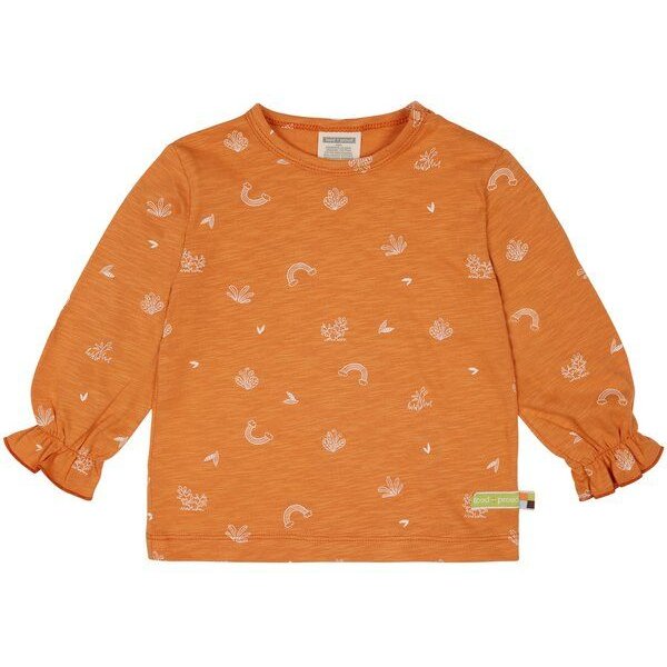 loud + proud Babys & Kinder Shirt Slub Jersey mit Druck, GOTS-zertifiziert