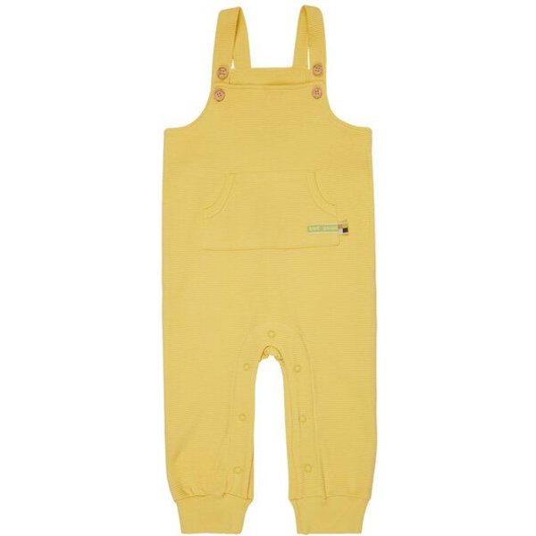 loud + proud Babys & Kinder Latzhose Rippenstruktur, GOTS-zertifiziert