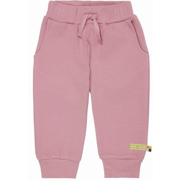 loud + proud Babys & Kinder Hose Rippenstruktur, GOTS-zertifiziert