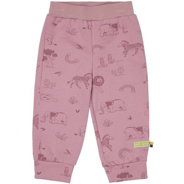 loud + proud Babys & Kinder Hose mit Druck, GOTS-zertifiziert