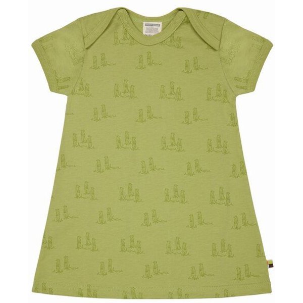 loud + proud Babys & Kinder Kleid Druck, GOTS-zertifiziert