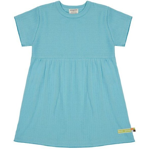 loud + proud Babys & Kinder Kleid Derby Rib, GOTS-zertifiziert