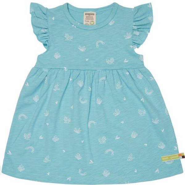 loud + proud Babys & Kinder Kleid Slub Jersey, GOTS-zertifiziert