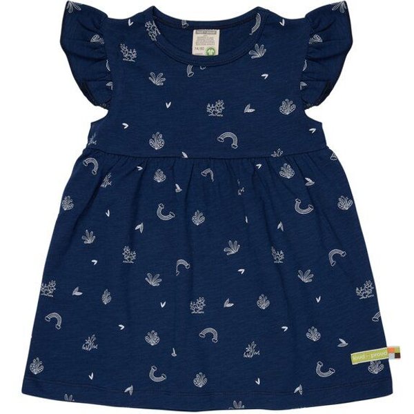 loud + proud Babys & Kinder Kleid Slub Jersey, GOTS-zertifiziert
