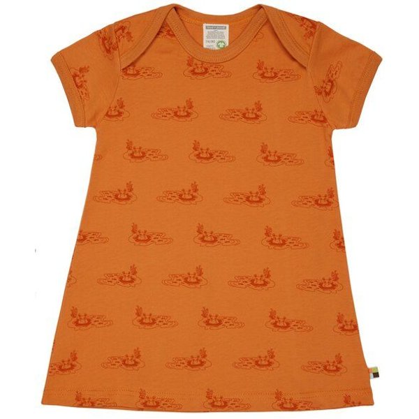 loud + proud Babys & Kinder Kleid Druck, GOTS-zertifiziert