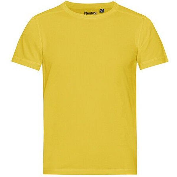Neutral® Kinder Sportshirt T-Shirt bis Gr. 158 Regular Schnitt atmungsaktiv Recycling Material