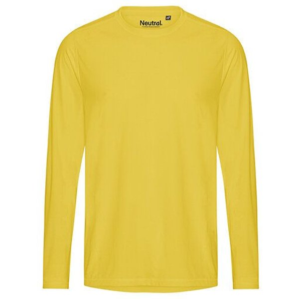 Neutral® Herren / Unisex Langarm T-Shirt Rundhals Recycled Sportshirt Unterziehshirt