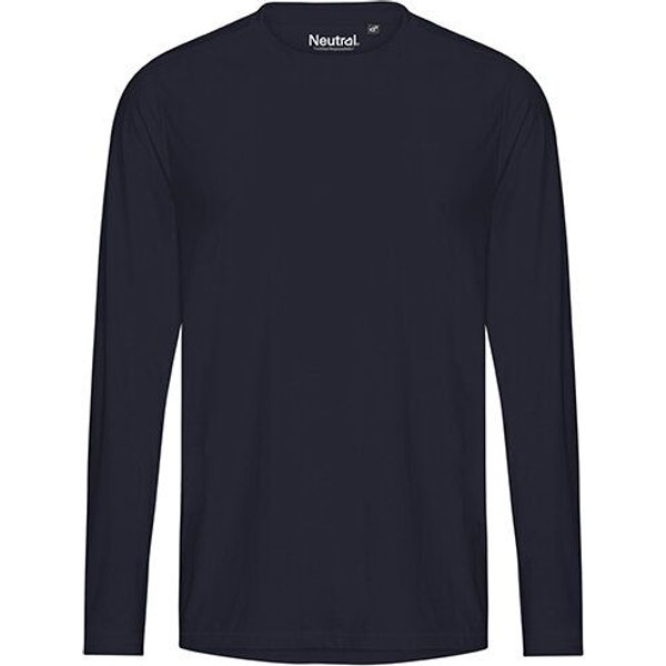Neutral® Herren / Unisex Langarm T-Shirt Rundhals Recycled Sportshirt Unterziehshirt
