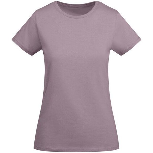 Roly Eco Damen T-Shirt Breda Rundhals enger geschnitten Körpernah Bodyfit