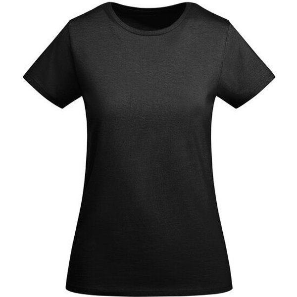 Roly Eco Damen T-Shirt Breda Rundhals enger geschnitten Körpernah Bodyfit