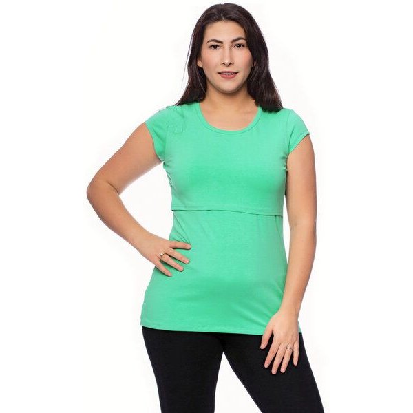 Milchshake 103 BASIC Umstands- und Stillshirt kurzarm aus Bio-Baumwolle