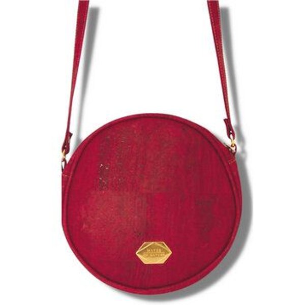 Mates of Nature – Circle Bag | Runde Korkleder-Handtasche | Vegan & Handgefertigt in Portugal