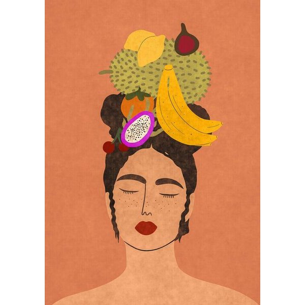 Photocircle Wandbild / Poster / Leinwand - Fruity Head