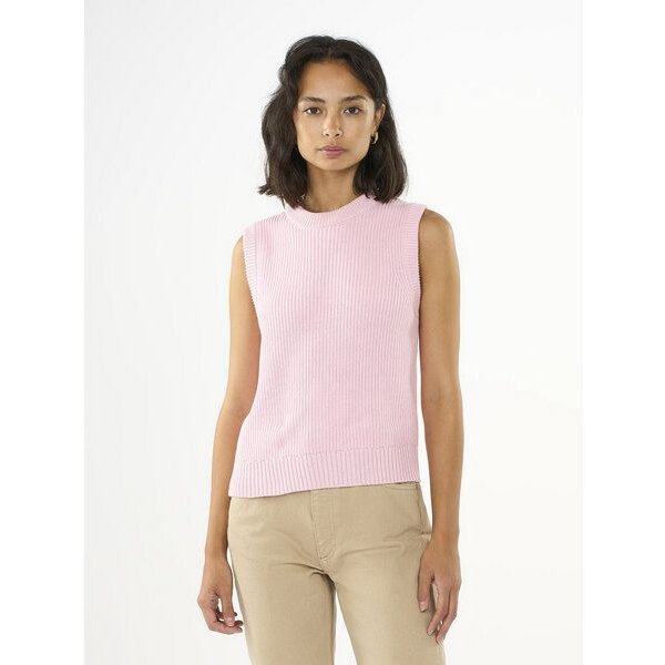 KnowledgeCotton Apparel Strick-Pullunder aus Bio-Baumwolle und Modal