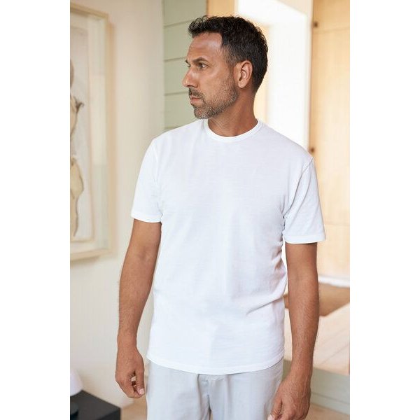 About Companions Basic T-Shirt LIRON aus Bio-Baumwollpiqué